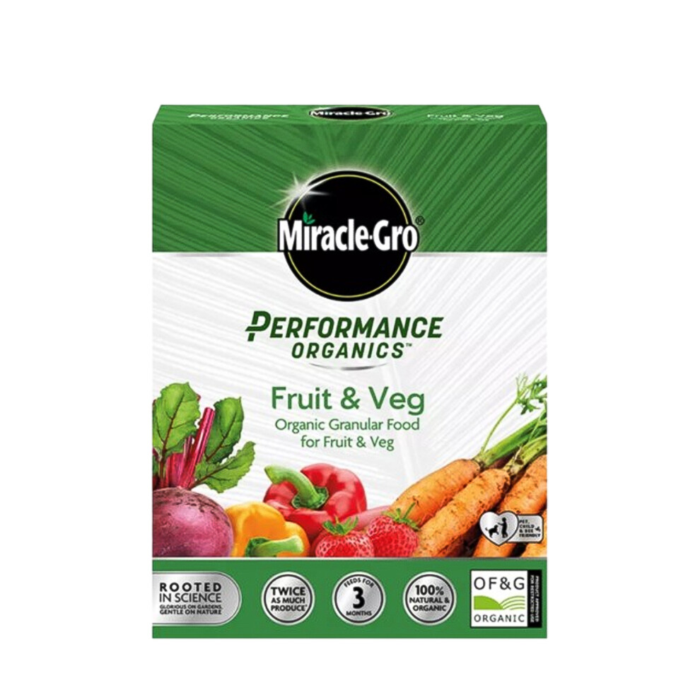 Miracle-Gro Performance Organics Fruit & Veg Granular 1Kg
