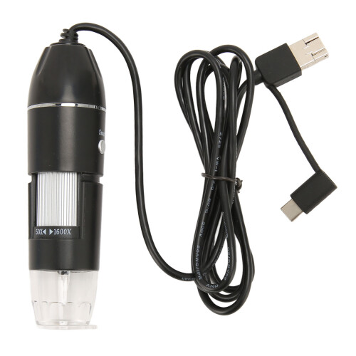 Manual Focus Microscope With HD Resolution Portable Microscope For USB Microscope LED Microscope High Magnification Digital Magnification Handheld 1
