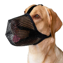 Breathable Mesh Dog Muzzle For Small Dogs With Adjustable Straps Anti Bite And Anti Chew For Walking
