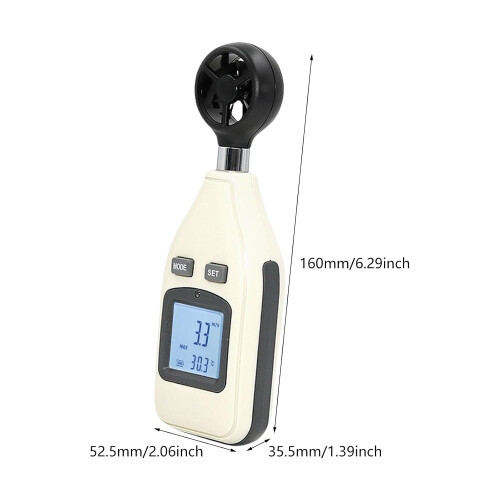 Digital Anemometer GM816A  Precision Wind Speed and Temperature Meter for Outdoor Use 2