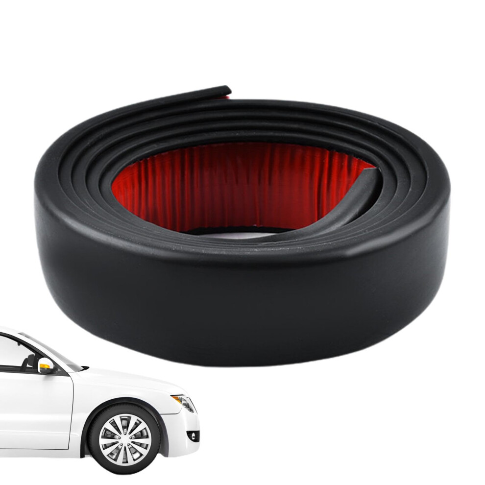 Car Wheel Arch Trim, Car Wheel Eyebrow Strips, 5 Ft Anticollision Fender Decorative Protection, Black 9382693666703