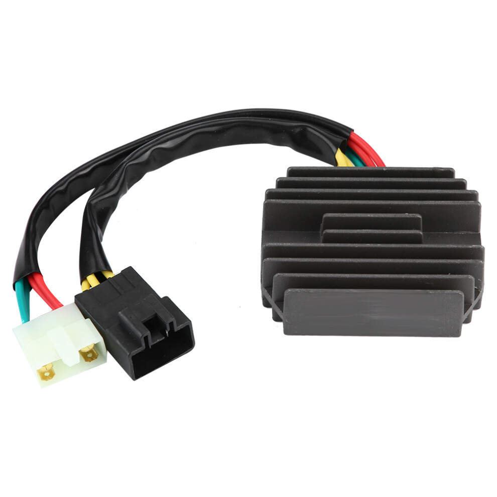 Motorcycle Voltage Rectifier, Enhanced Cooling With Heat Sink Fins For Perfect Match To Original Honda Cbr600 F4i 2001-2006, Fuel Efficiency Throttle 9169997463937