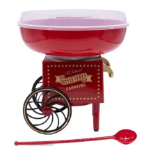 Candy Floss Machine 500W Retro Cart Style Cotton Candy Maker For Kids And Adults Kitchen Appliance