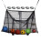 Pool Float Storage Net  WallMounted Mesh Rack for Backyard Poolside Area 1