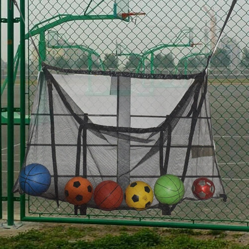 Pool Float Storage Net  WallMounted Mesh Rack for Backyard Poolside Area 2
