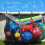 Pool Float Storage Net  WallMounted Mesh Rack for Backyard Poolside Area 2