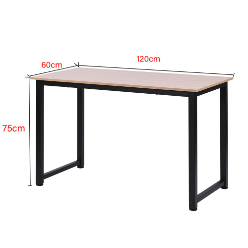 120cm Computer Desk Office Table Metal Frame 1