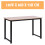 120cm Computer Desk Office Table Metal Frame 3