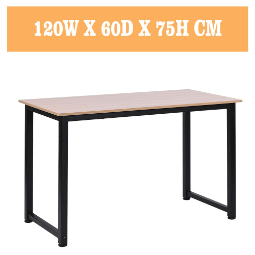 120cm Computer Desk Office Table Metal Frame 2