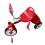 Kleinkind Dreirad Rot Farbe Faltbare 3 Position 4