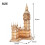 3D-Holzpuzzles, Brücke und Uhrturm, 1