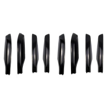 8 Pezzi Nero ABS Copertura Portapacchi per Auto Binario Fine Guscio Proteggere per  Prado FJ150 2010-2019