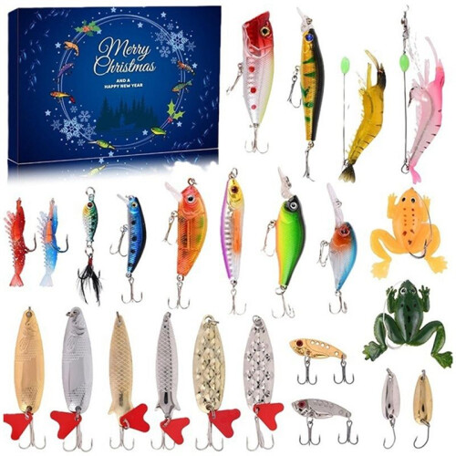 AngelköDer-Set Blindbox GrenzüBerschreitendes Weihnachtsgeschenkset für Angelbegeisterte