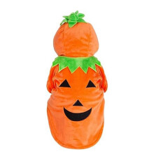 Pompoenkostuums voor Honden, Halloween-Kostuum voor Honden Klein, Huisdier-Cosplay-Jurk, Warme Puppy-Outfits Fleece Hoodie