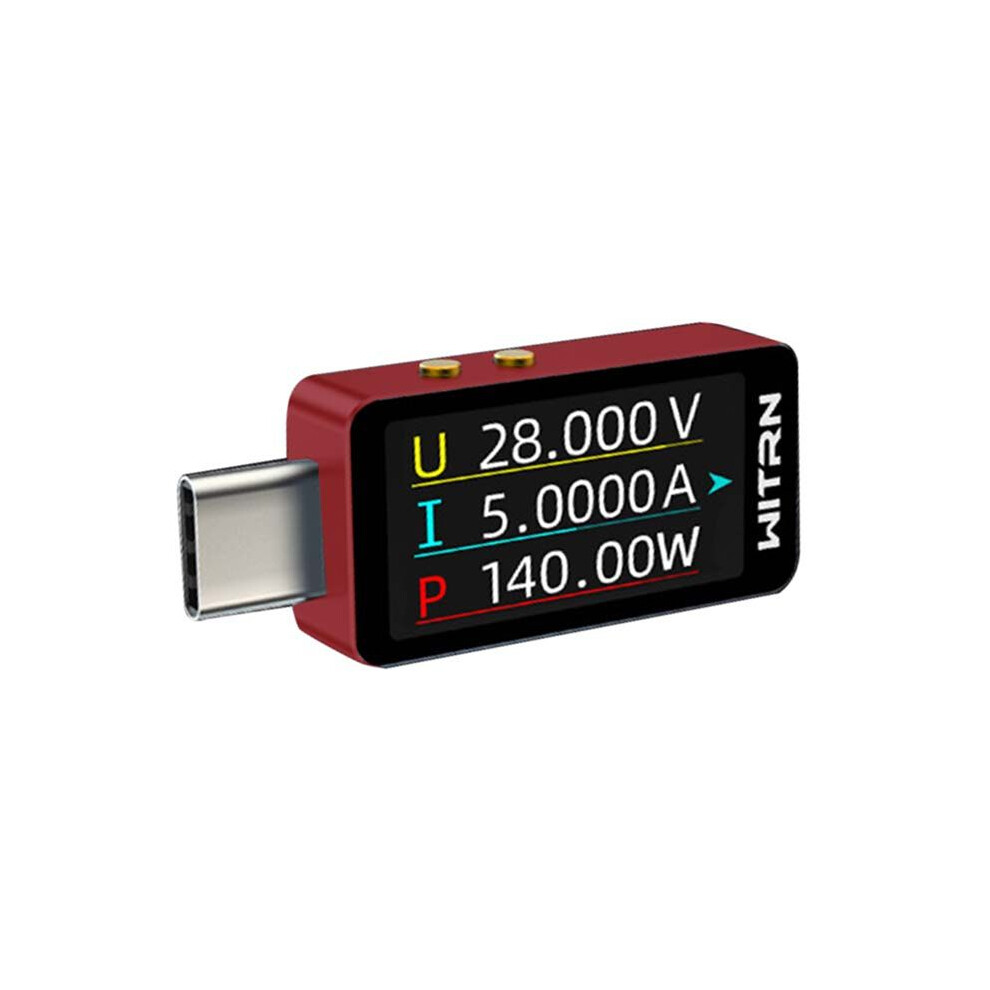 Witrn Cc1 Usb Voltage & Current Meter Tester Pd3.1 Digital Display Type-C 28V Power Meter 6033909028251