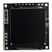1.3 Pollici  LCD Display Dello Spettro Musicale Analizzatore Amplificatore di Potenza MP3 Indicatore del Livello Audio Modulo VU METER con Ritmo