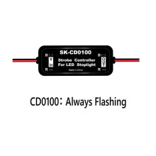 Strobe-Controller Bremslicht-Blinkmodul für Auto-LED-Brems-/Bremslichtlampe 12V-16V LED-Blinklicht Rücklicht, SK-CD0100