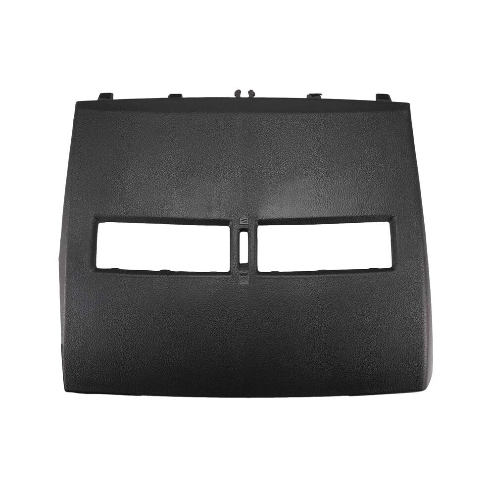 Instrument Panel Cover For Tiida 2005-2011 Front Dashboard Middle Air Conditioner Outlet Vents Upper Cover, Black 6032229901183