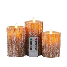 Afstandsbediening LED Elektronische Kaarslichtset Simulatie Swing 10 Knoppen Afstandsbediening Timer Kaarsverlichting,A