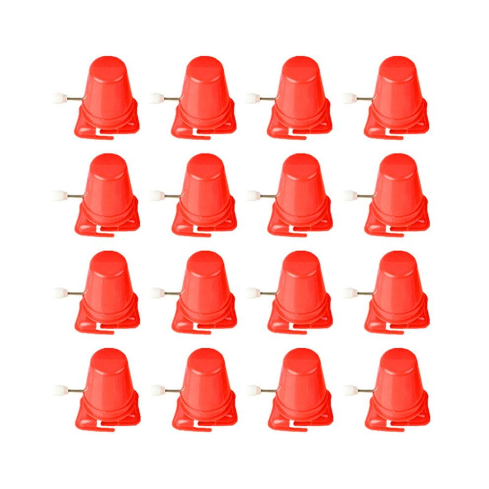 Saudism Red 80Pcs Clockwork Legged Robot Kids Toy Wind Toy Movement Mechanism Movement Plaything Toys For Sports Kids Toy