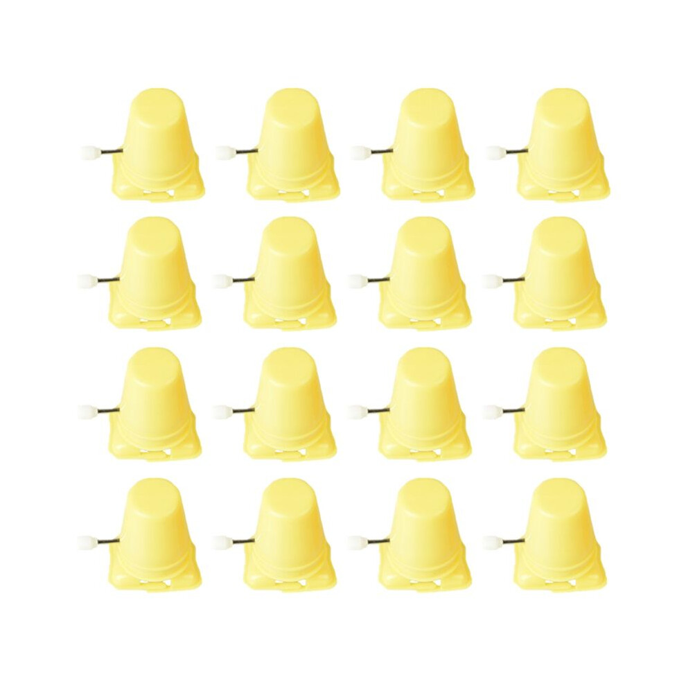 Saudism Yellow 80Pcs Clockwork Legged Robot Kids Toy Wind Toy Movement Mechanism Movement Plaything Toys For Sports Kids Toy
