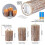 TéLéCommande LED Ensemble de Bougies éLectroniques Simulation Swing 10 Boutons TéLéCommande Minuterie Bougies,A 10