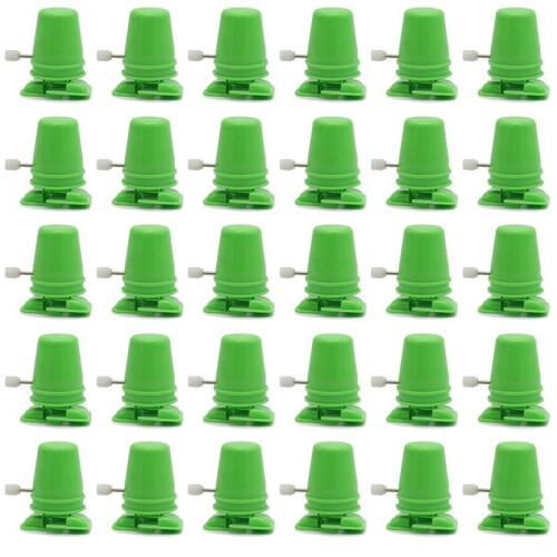 Green Clockwork Legged Robot DIY Materials Christmas Clockwork  Sports Accessories