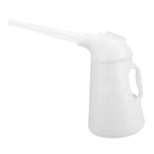 Oil Can with Long Spout, Reusable Oil Bottle for Vehicles, Easy to Fill, Versatile, Durable and Practical for Automotive and Household Applications