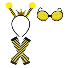 Bumble Bee-Kostuumaccessoires voor Dames Halloween Honey Bee-Kostuums Cosplay Party Performance-Kleding