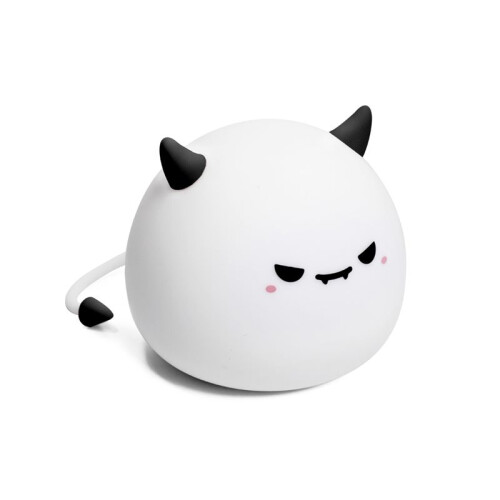 Cute Little Devil  Lamp Soft Lighting Small Night Light Bedside Light Black