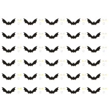 Hangende Vleermuis Halloween-Buitendecoraties - Perfect voor Het Ophangen van Buitendecoraties aan Bomen, Veranda'S en Tuinen Geel