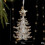 Décorations de Noël Flocon de Neige Transparent Papillon Décoration de Noël A 6