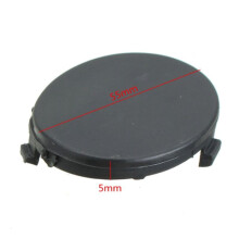 2X Auto Schwarz Front Stoßstange Abschlepp Haken Kappe Abdeckung für  für FOCUS MK2 für C-Max 2007-2011 8M5117A989AA