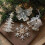 Décorations de Noël Flocon de Neige Transparent Papillon Décoration de Noël A 5