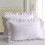 4X  Cotton Ruffle Pillowcase Ruffled Pillow Cover White Pillow Case 4