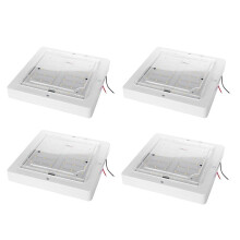 4X 9W 12V Car Caravan Rv LED Interior Roof Ceiling Interior Lamp Dome Light Warm Light
