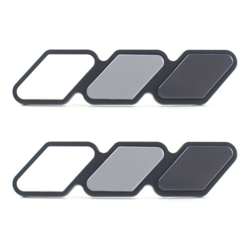2X Emblema da Grade Frontal Tricolor para  Tacoma 4Runner Highlander