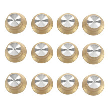 3 Set Gold Top Hat Knob for for Gold Foil Button
