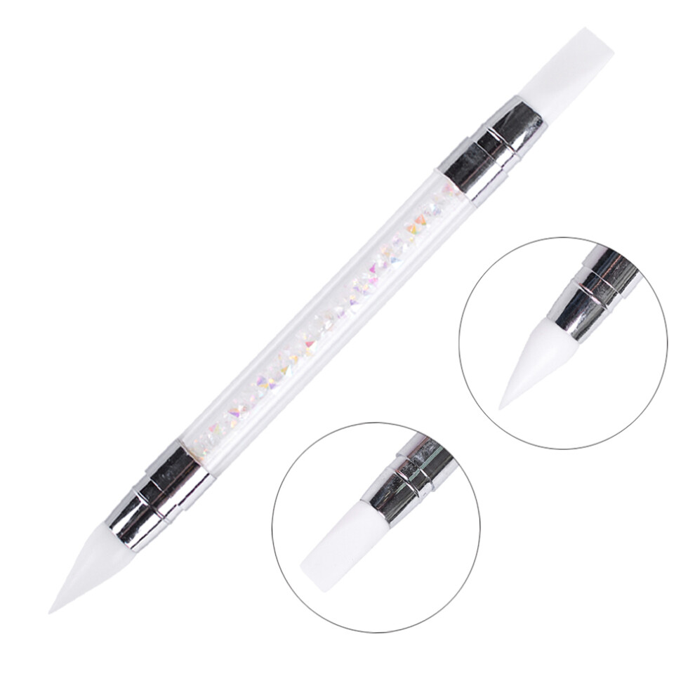 1 stÃ¼ck Strass Griff PrÃ¤gung Nail art Pen Silikon