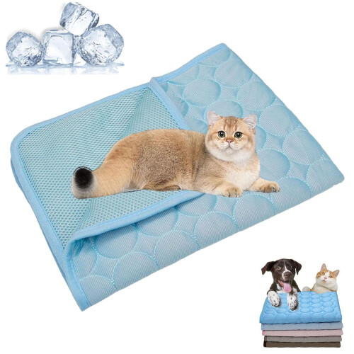 Cooling Mat For Cats 3Layer System Instant Cool Size M Compatible With Kittra