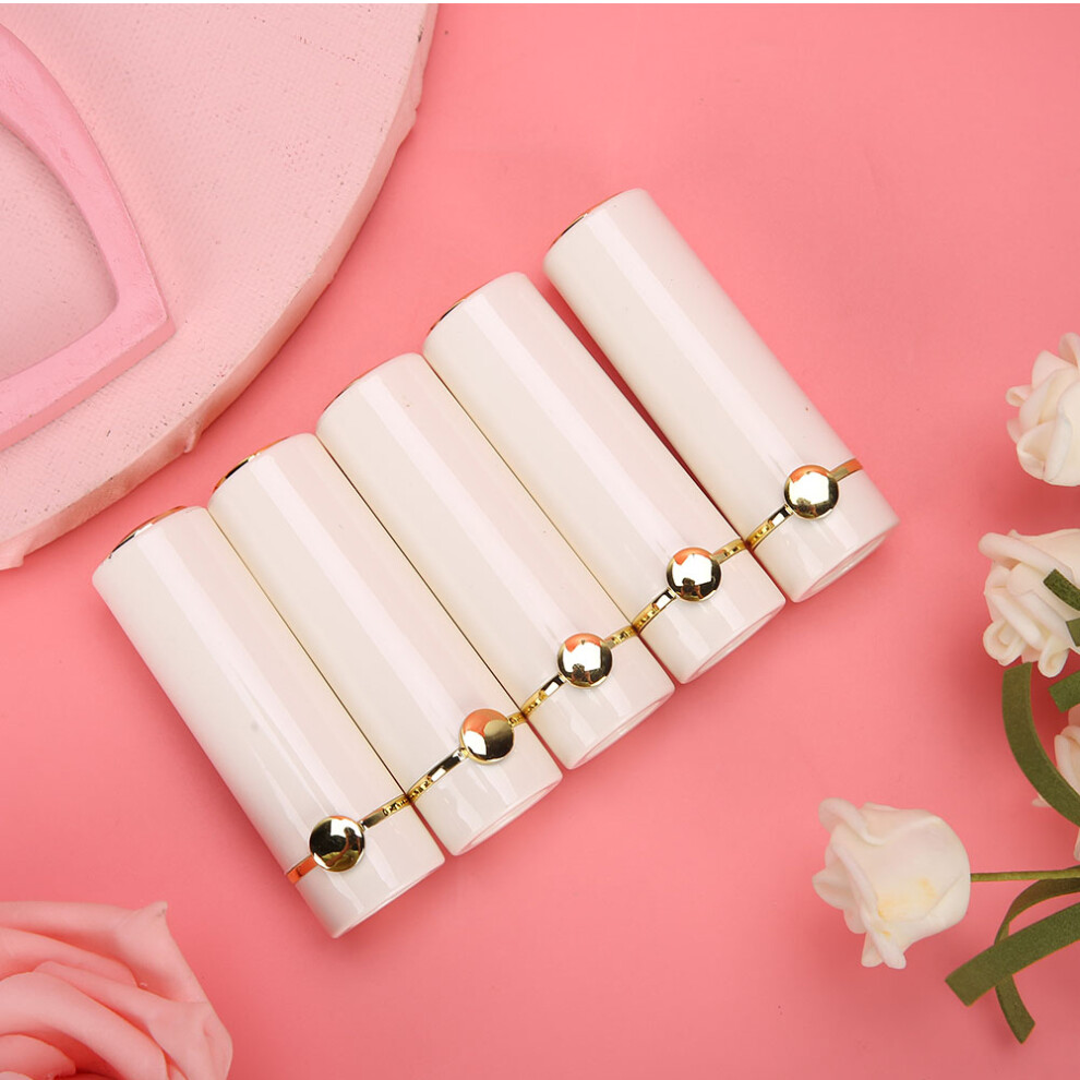 5 stÃ¼cke WeiÃ Tragbare DIY Leere Lippenstift Rohr