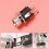 5 St 5,5 Mm X 2,1 Mm  Power Jack-Uttag Honanslutning för Panelmontering 5