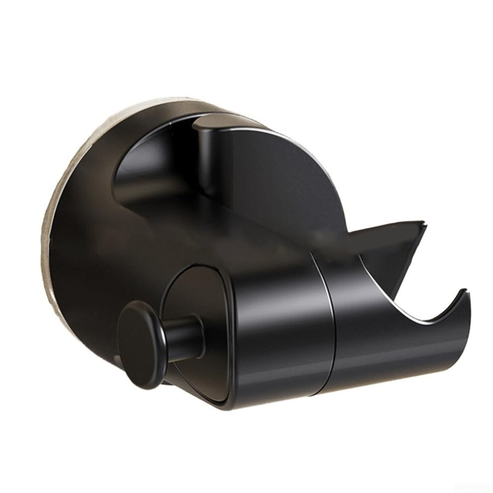 Shower Head Holder 8 X 6.6 X 5.5 Cm Black, 360 Rotation, Angle Adjustable Vacuum Suction Cup Mount, Shower Head Bracket 9347817979534