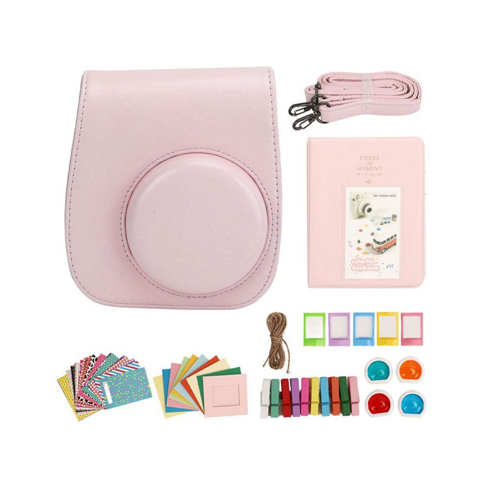 Instant Camera Protective Bag Pu Case For Instax 12 With Album Filters Colorful Frames Stickers 4712055399249