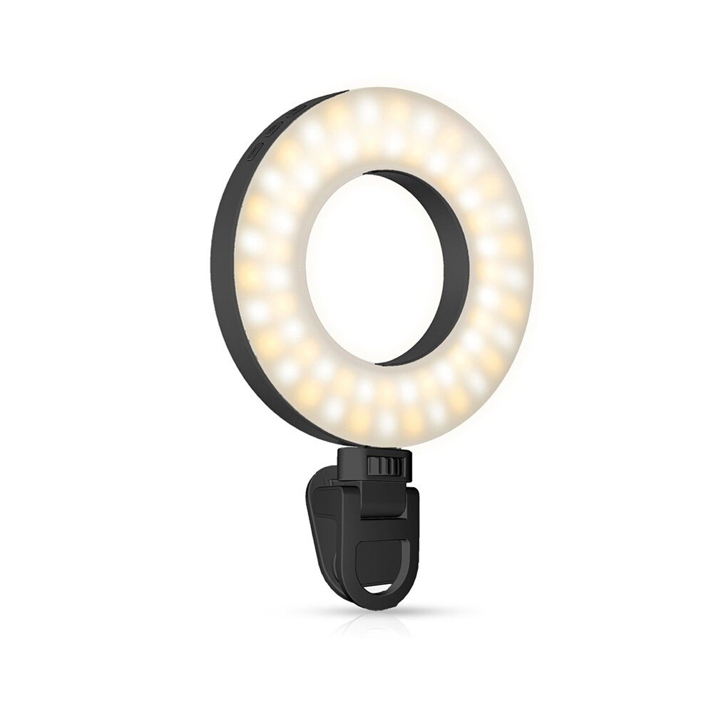 Mobile Phone Fill Led Selfie Anchor Live Broadcast Photo Laptop Video Conference Ring Black Light 4713091494462