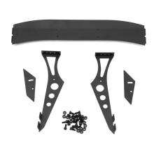 RC Zestaw Tylnych Spojlerów Ze Stopu Metali dla 1/10 RC TT02 TT01 HSP94123 94122 FWO6 LC PTG PTG2 Czarny