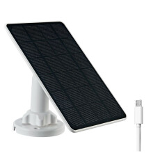 3W Solarmodul für Überwachungskamera im Außenbereich, IP65, Wasserdicht, mit 3 Meter Ladekabel zum Aufladen der Außenkamera,A