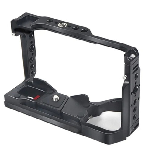 A6700 DSLR Camera Cage Rig Top Handle Cold Shoe Mount Microfone Flash Light Bracket para  A6700 Stabilizer Holder