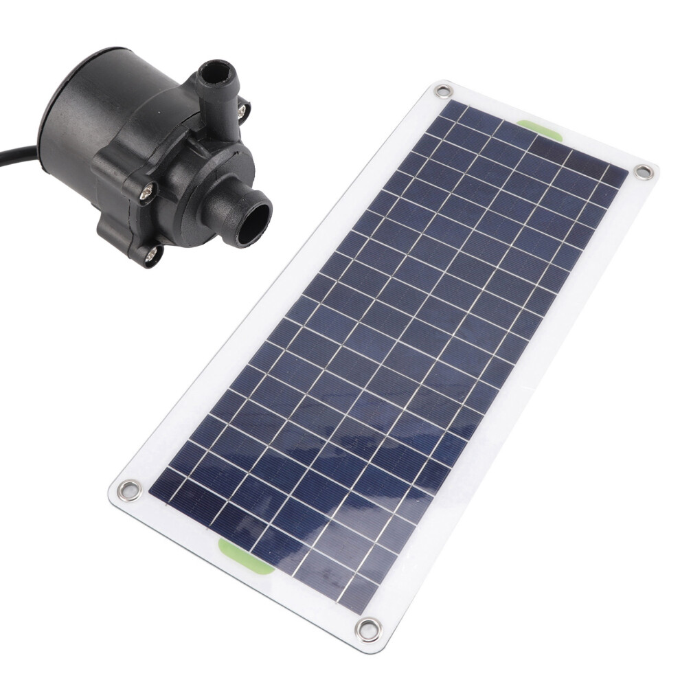 30W Solar Fountain Pump Kit With Polysilicon Panel For Pond & Hydroponics 4351373384669