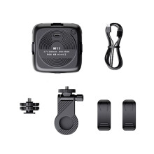Luz de Relleno LED Iluminación de Zapata Fría para Videocámara Cámara Vlog Luz de Fotografía para Teléfono Móvil con Clip Trasero Extraíble B